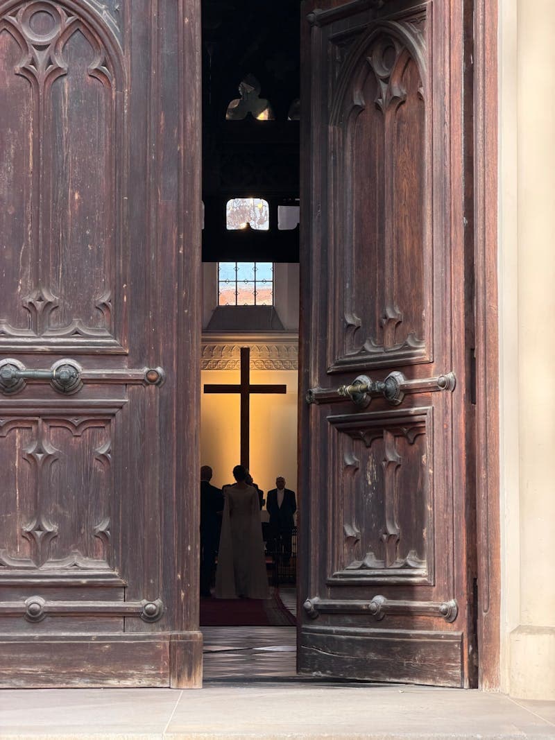 Church wedding ceremony in Poland