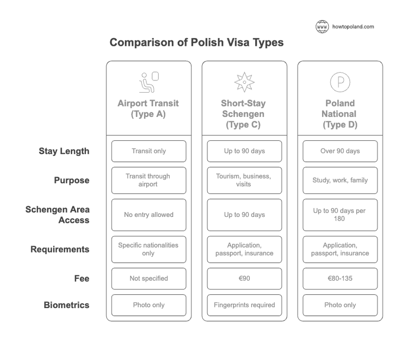 Family reunion visa for Poland